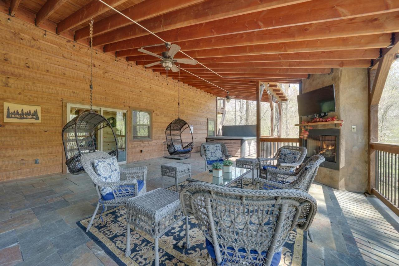 Luxe Broken Bow Cabin Game Room, Fire Pit And Deck! Extérieur photo
