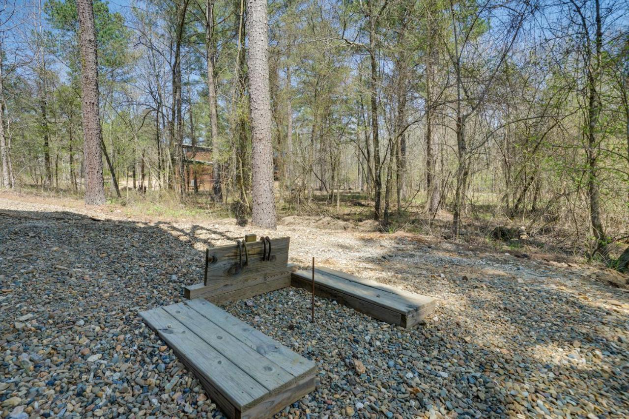 Luxe Broken Bow Cabin Game Room, Fire Pit And Deck! Extérieur photo